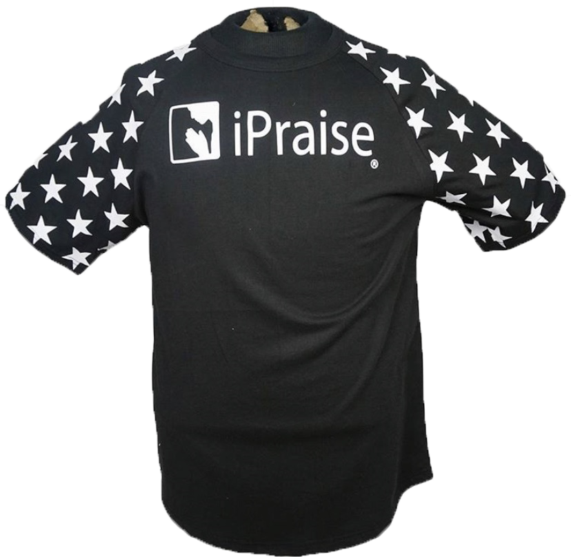 3/4 Sleeve iPraise Shirt w/ Stars